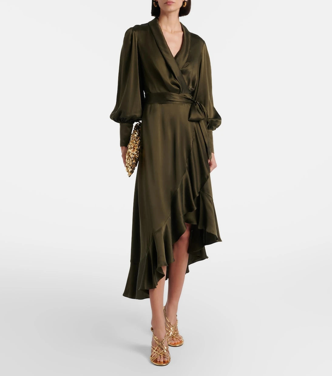 Zimmermann - Silk wrap dress