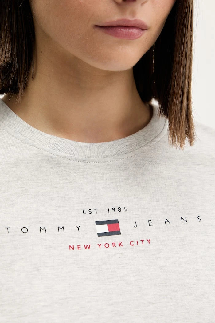 Tommy Jeans тениска дамска с памук