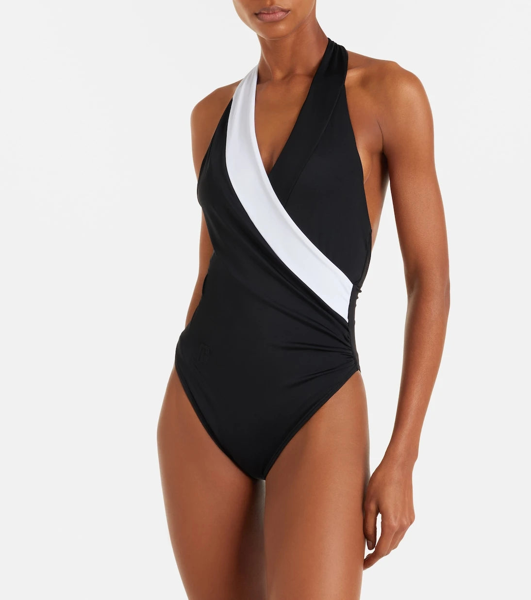 Balmain - Halterneck swimsuit