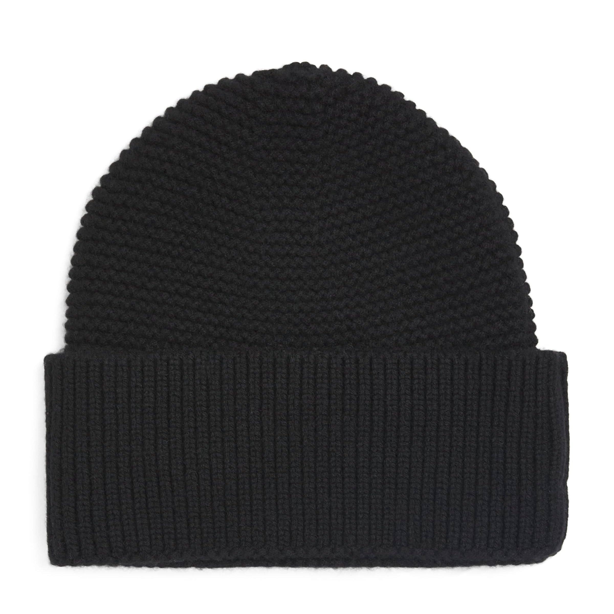 Black Kid Cashmere Beanie