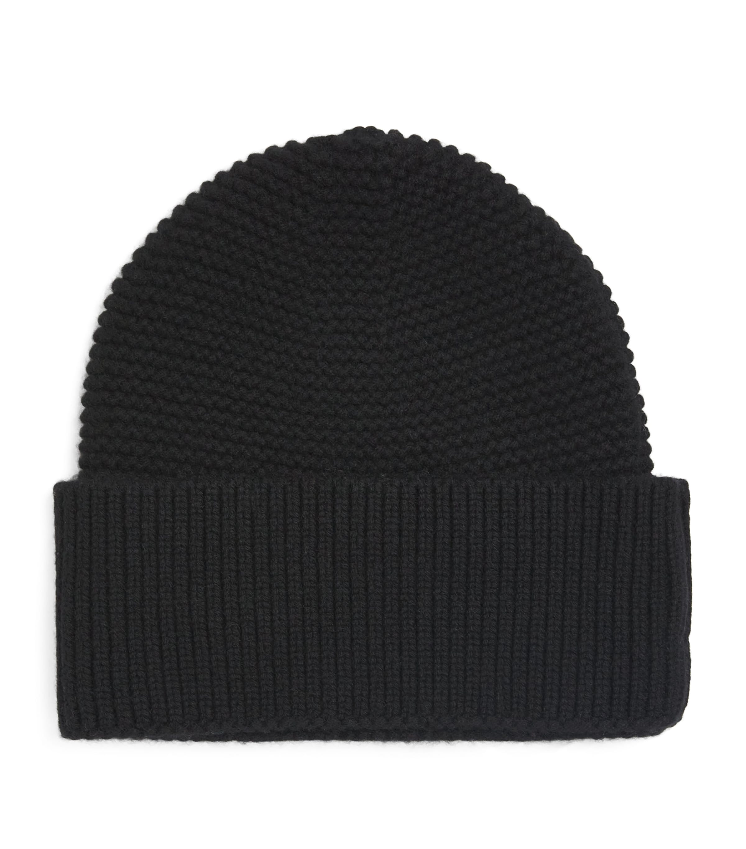 Black Kid Cashmere Beanie