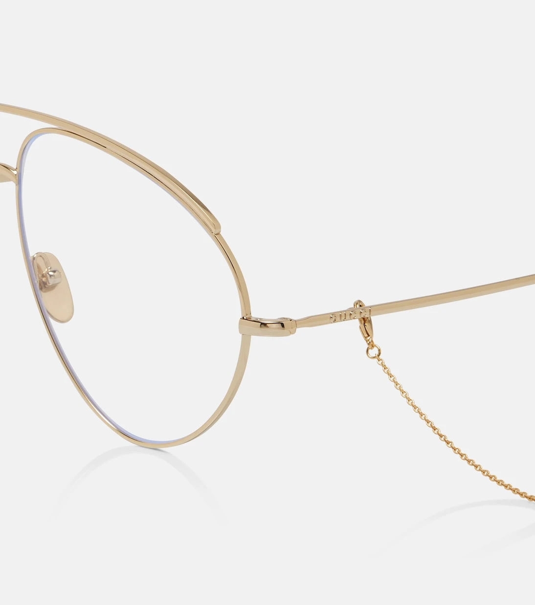 Gucci - Oversized aviator glasses