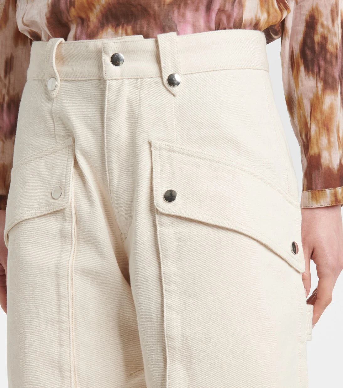 Marant Etoile - Jannick low-rise cotton cargo pants