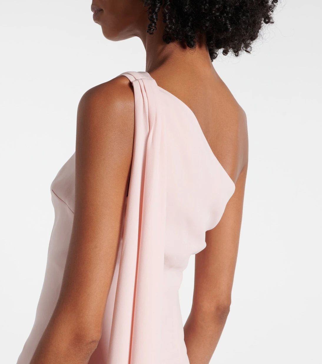 Roland Mouret - Embellished one-shoulder cady gown