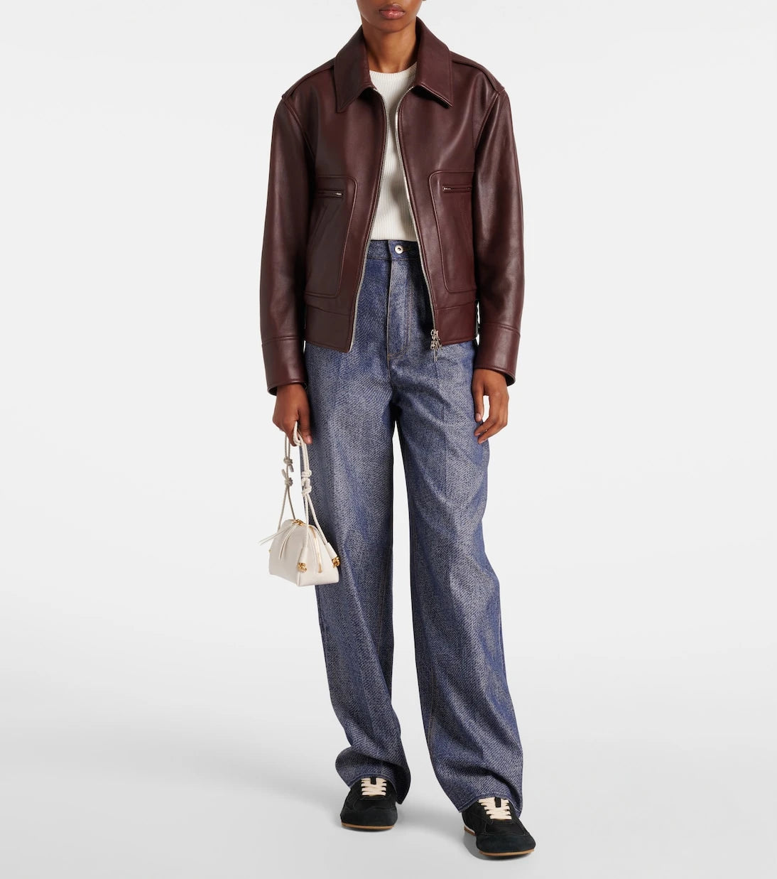 Bottega Veneta - Orbit Flash suede-trimmed sneakers