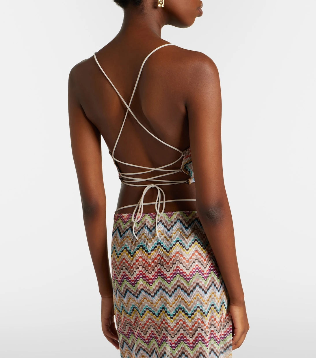 Missoni - Zigzag crop top