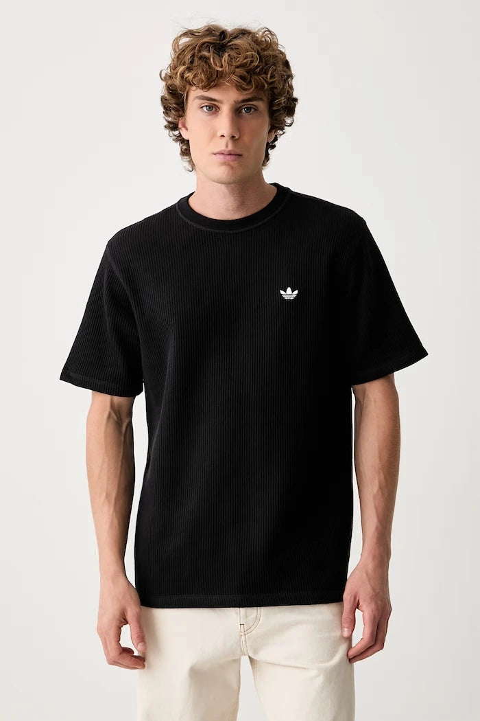 adidas Originals erkek pamuklu tişört Trefoil Essentials Waffle