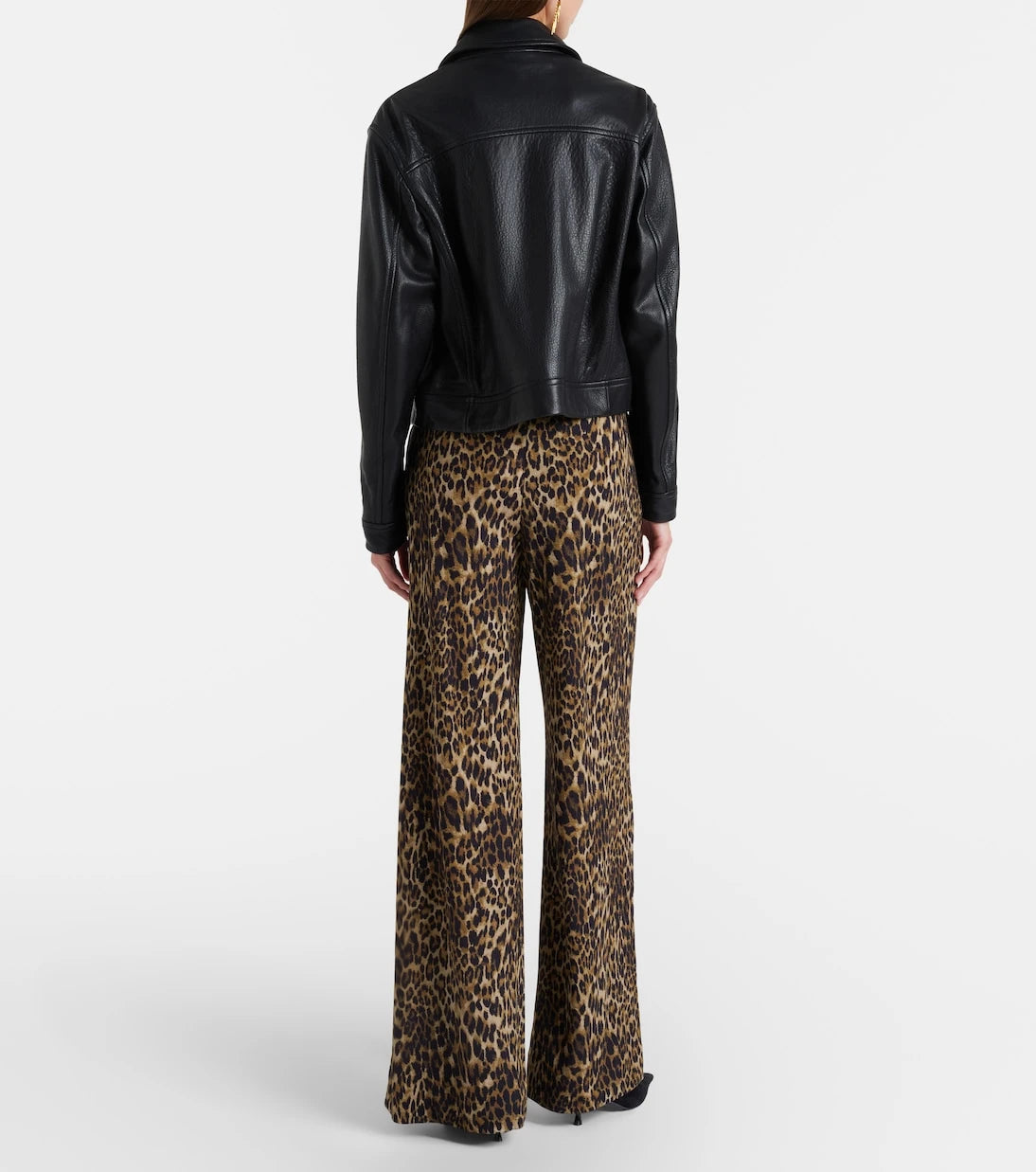Nili Lotan - Adriel leopard-print wide-leg pants