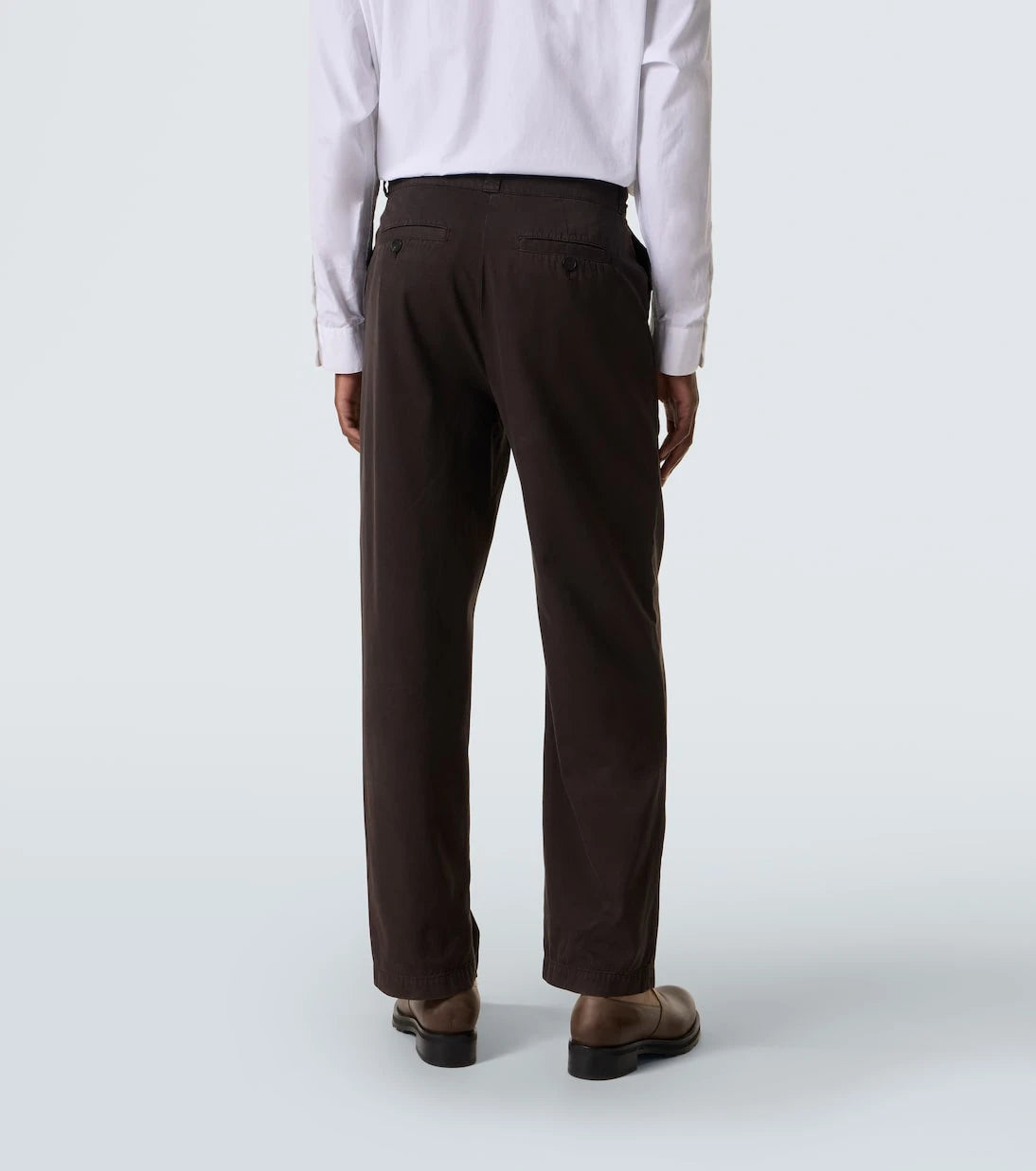 The Row - Ottis cotton and cashmere straight pants