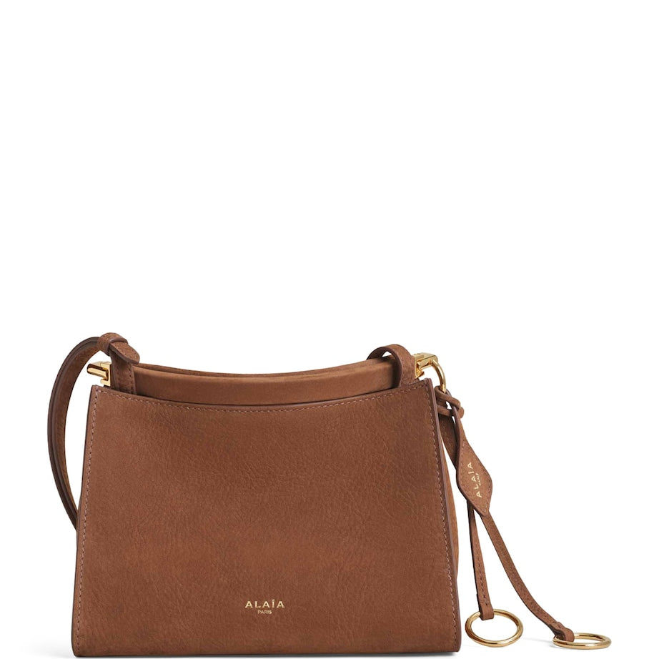 Alaïa Small Leather Le Quick Square Shoulder Bag
