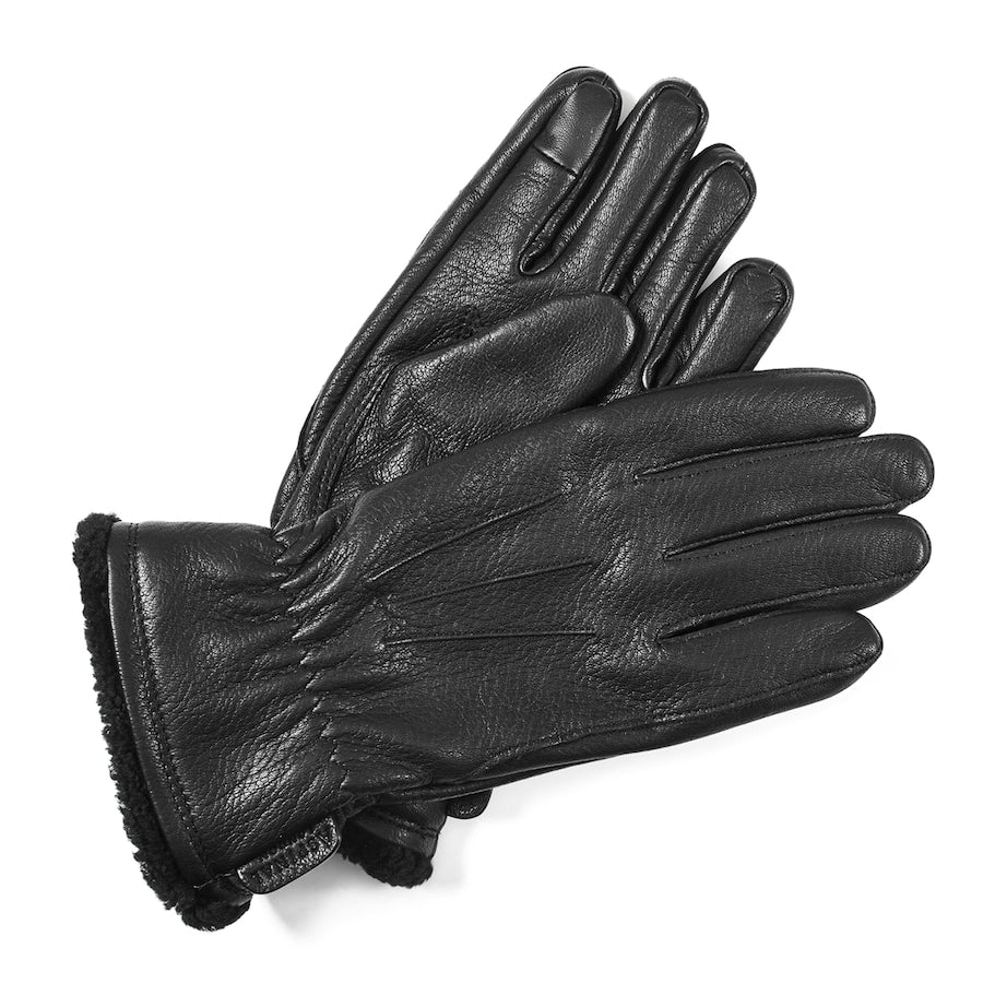 Aspinal Of London Men's Deerskin Gloves (Small)