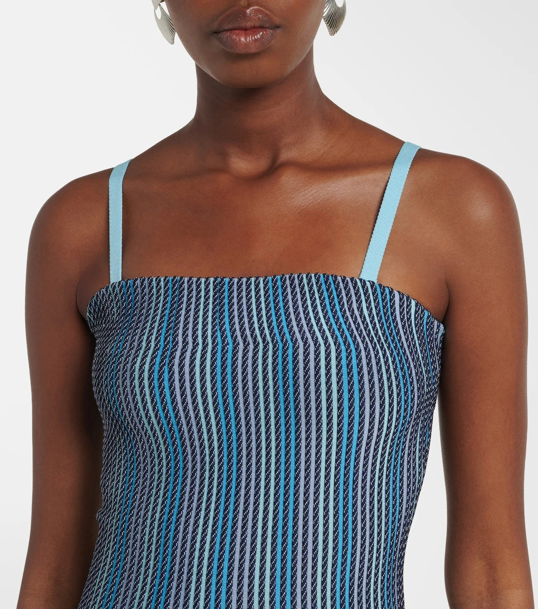 Simkhai - Soleil striped midi dress