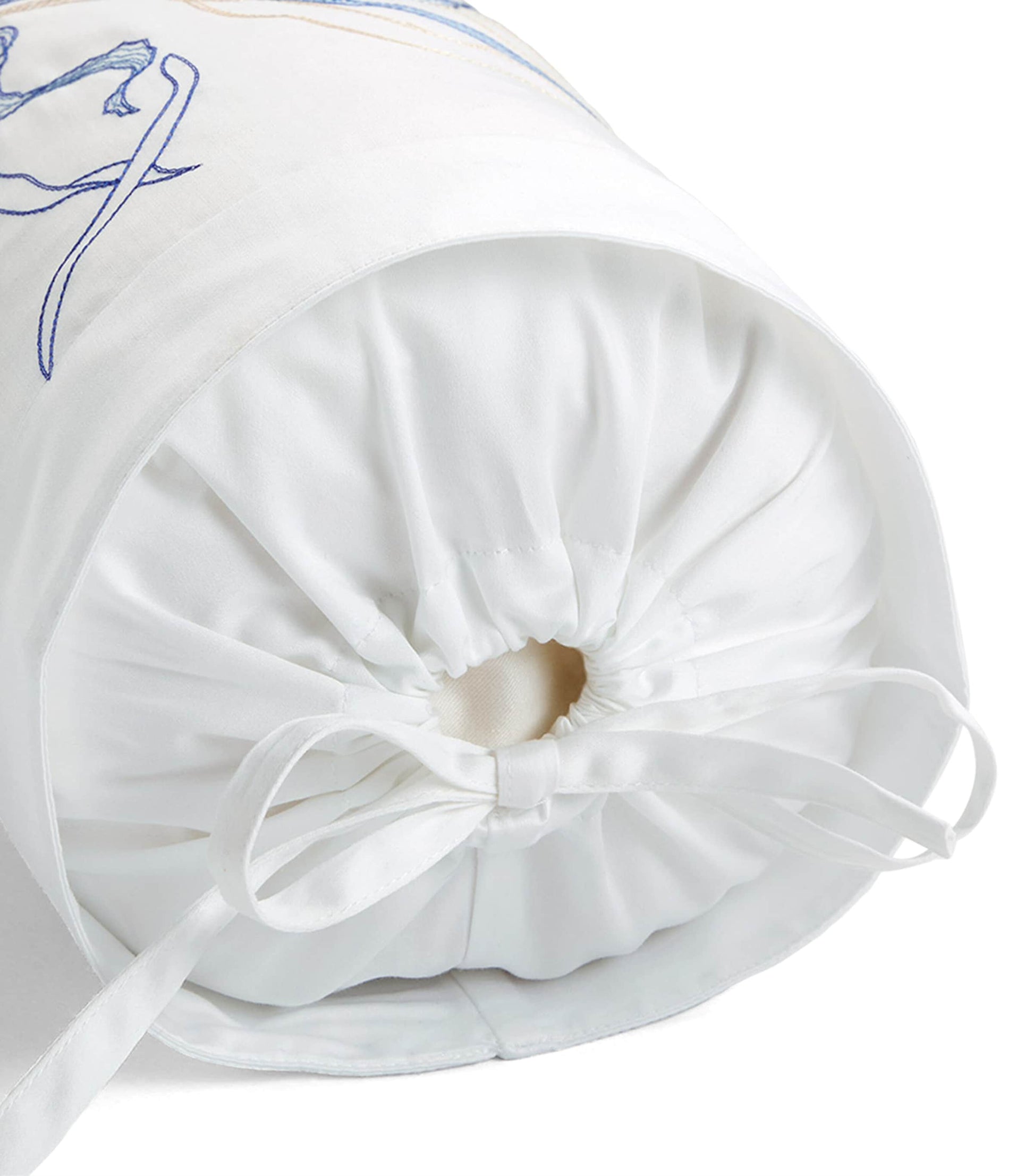 Yves Delorme Couture Nautilus Neck Roll (13cm x 35cm)