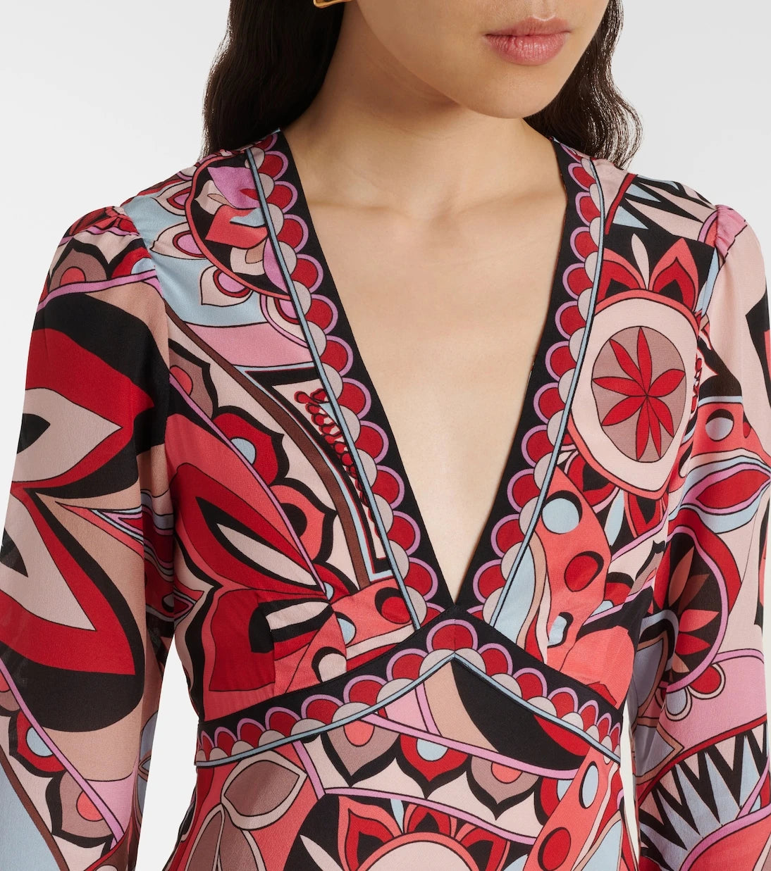 Rixo - Tania silk maxi dress