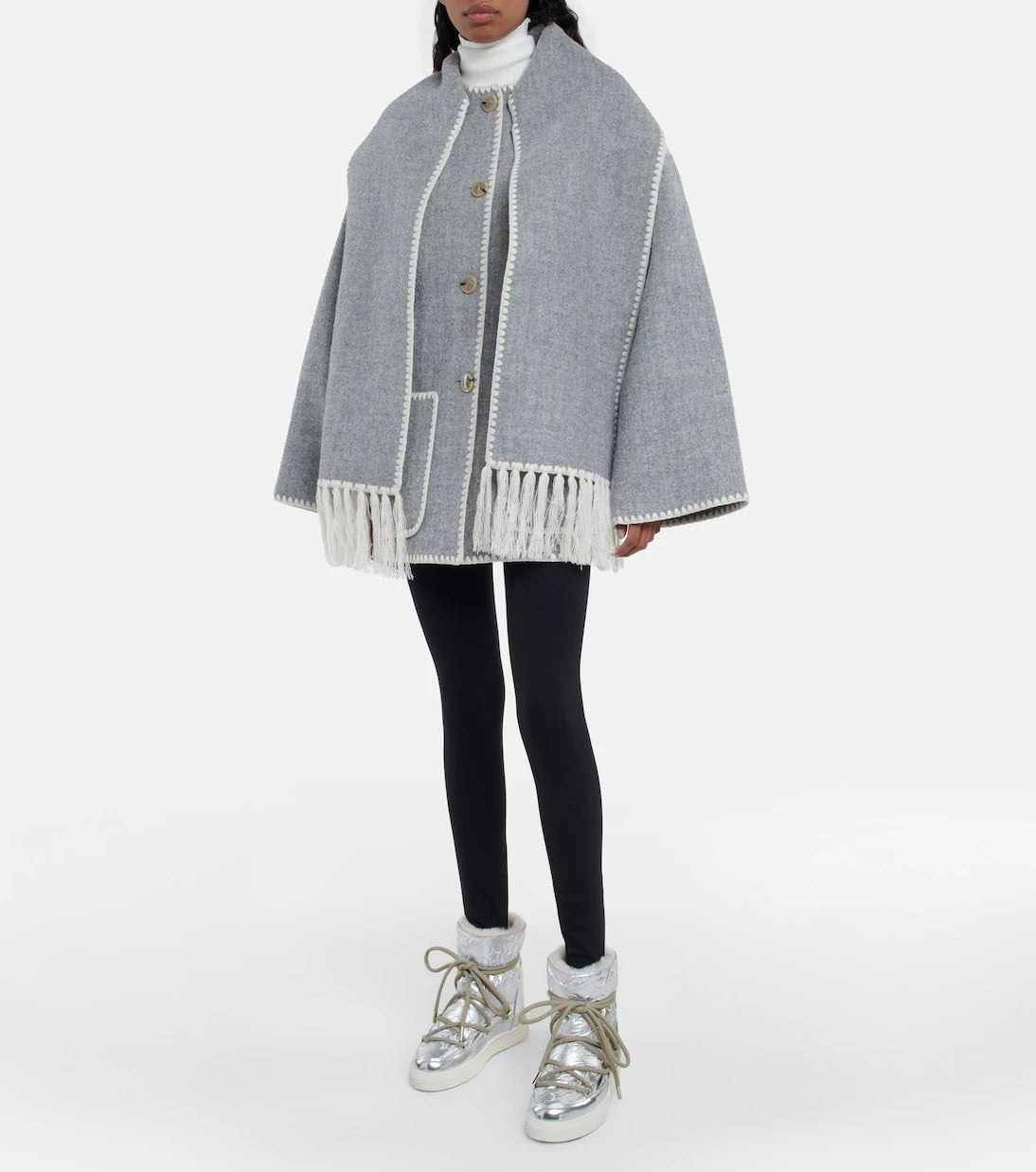 Inuikii - Sneaker Star Wedge metallic snow boots