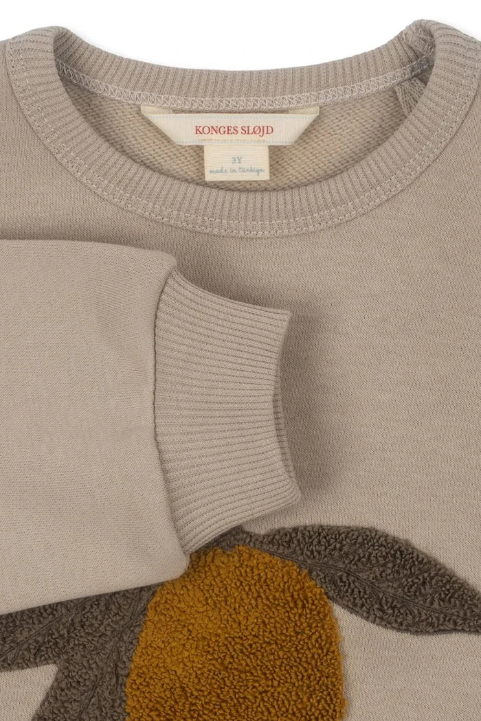 Konges Sløjd LOU TERRY SWEAT SHIRT OCS Çocuk Pamuklu Bluz