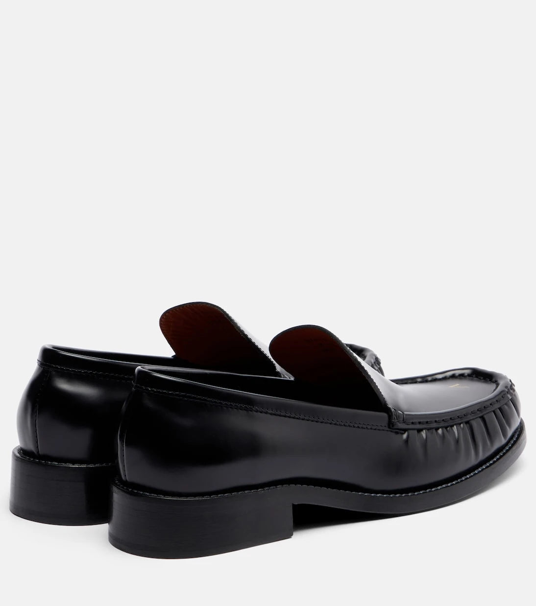 Acne Studios - أحذية لوفر جلدية