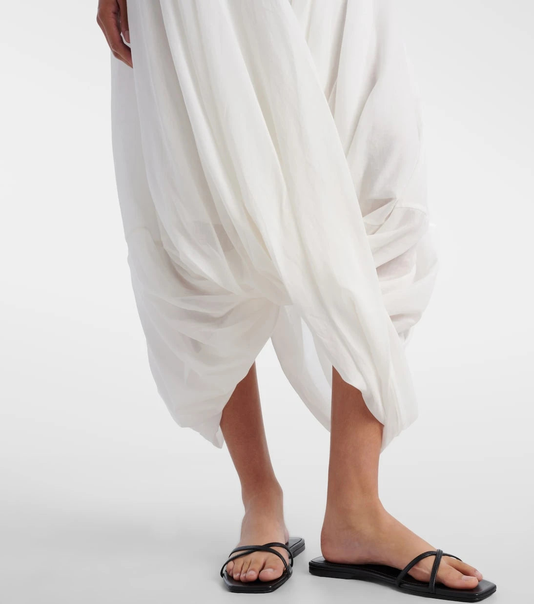 Toteme - Draped maxi skirt