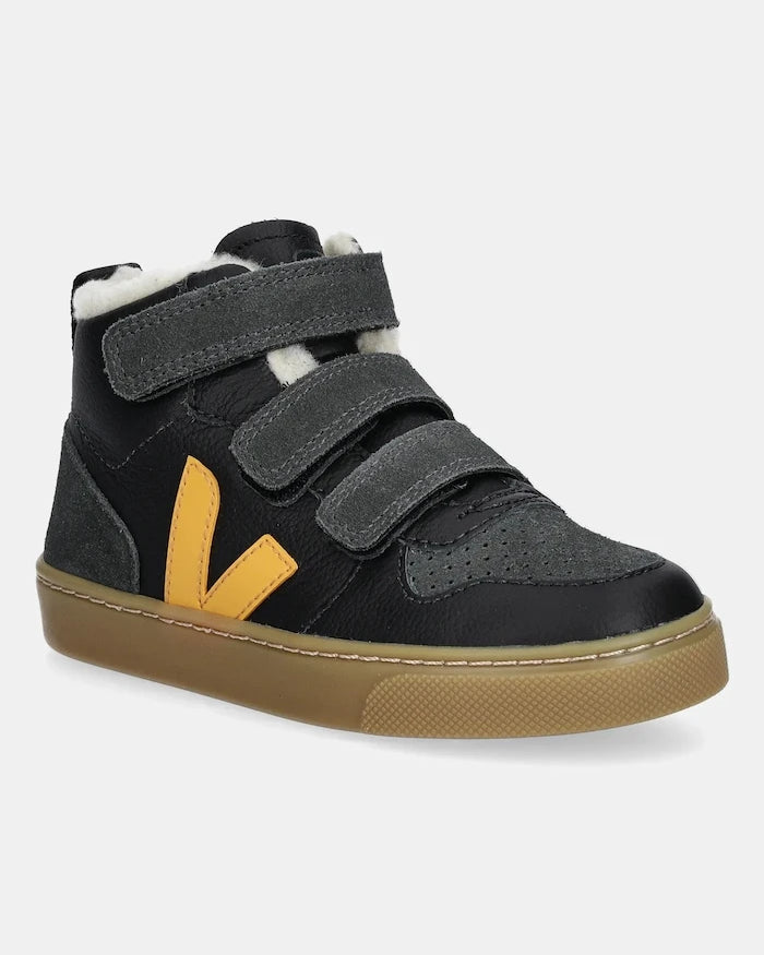 Детски кожени маратонки Veja Small V-10 Mid Winter