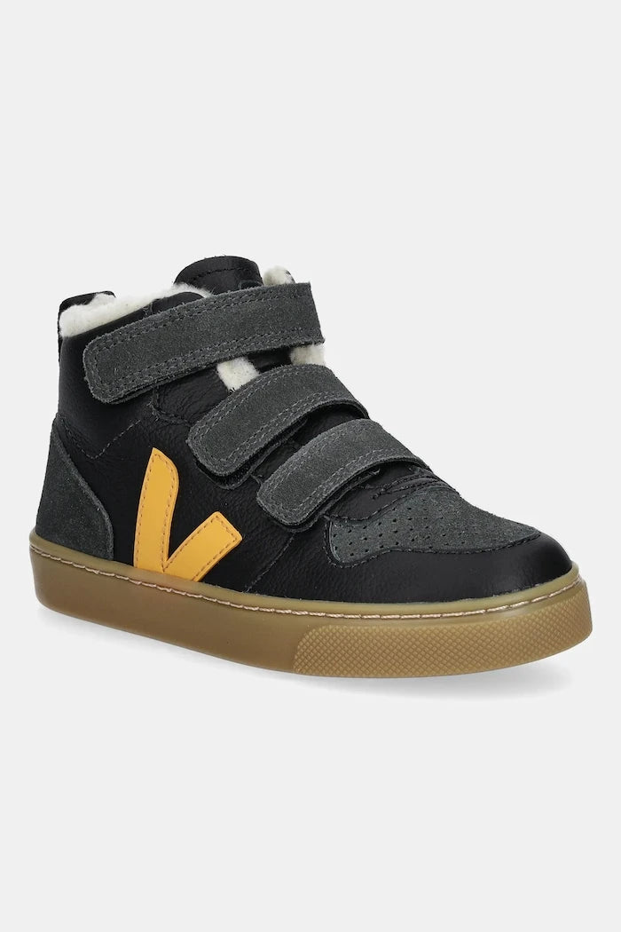 Детски кожени маратонки Veja Small V-10 Mid Winter