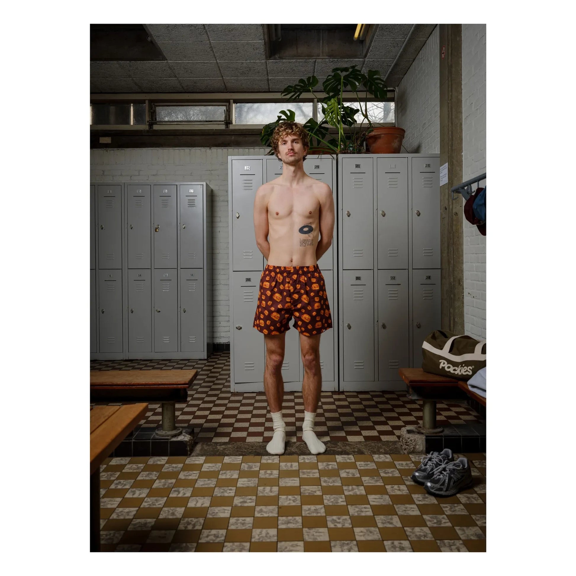 Pockies - Boxers Burger  | Cherry red