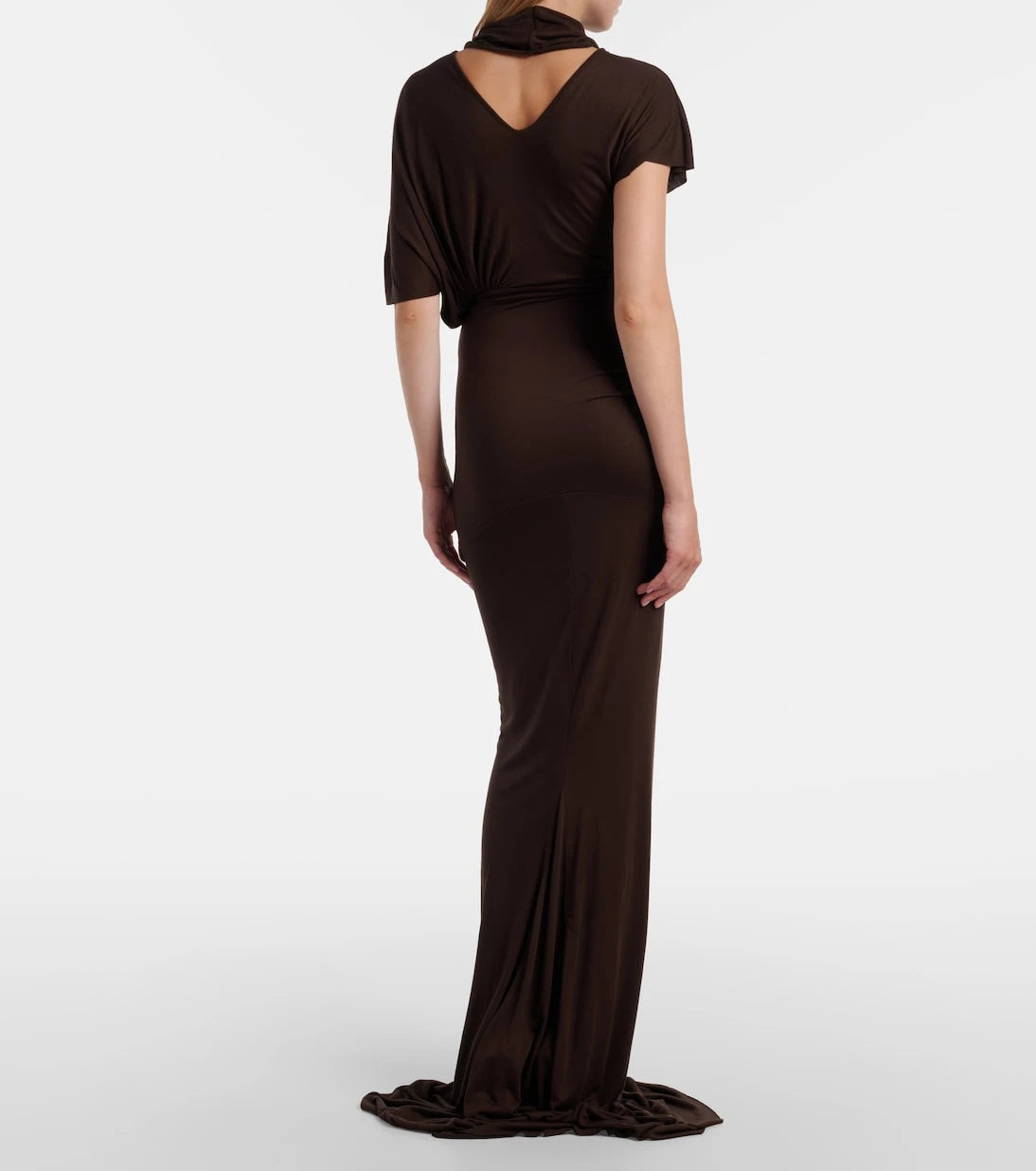 Rick Owens - Lilith draped jersey gown