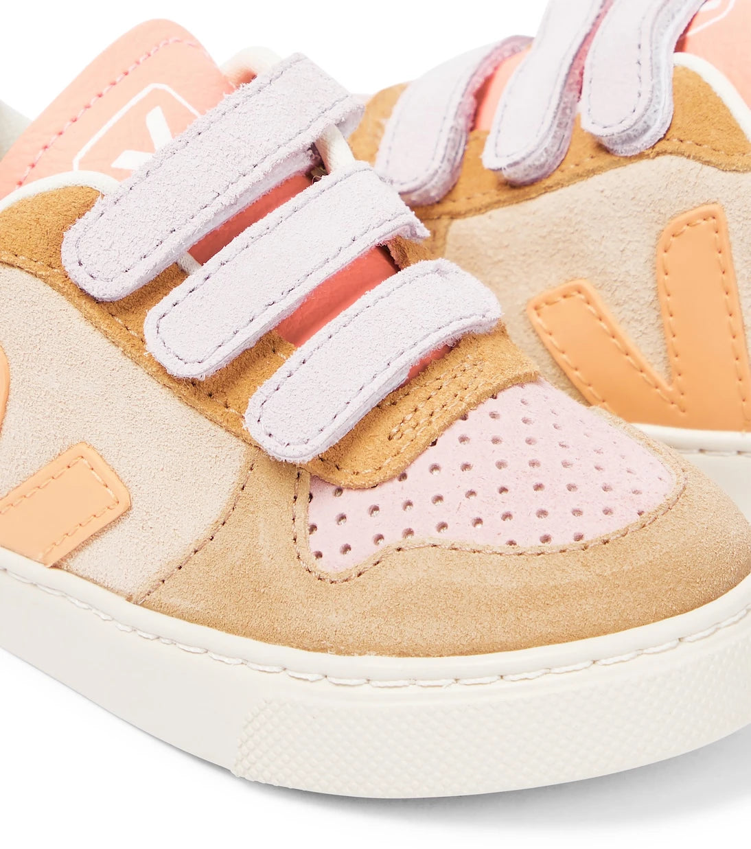 Veja Kids - V-10 suede sneakers