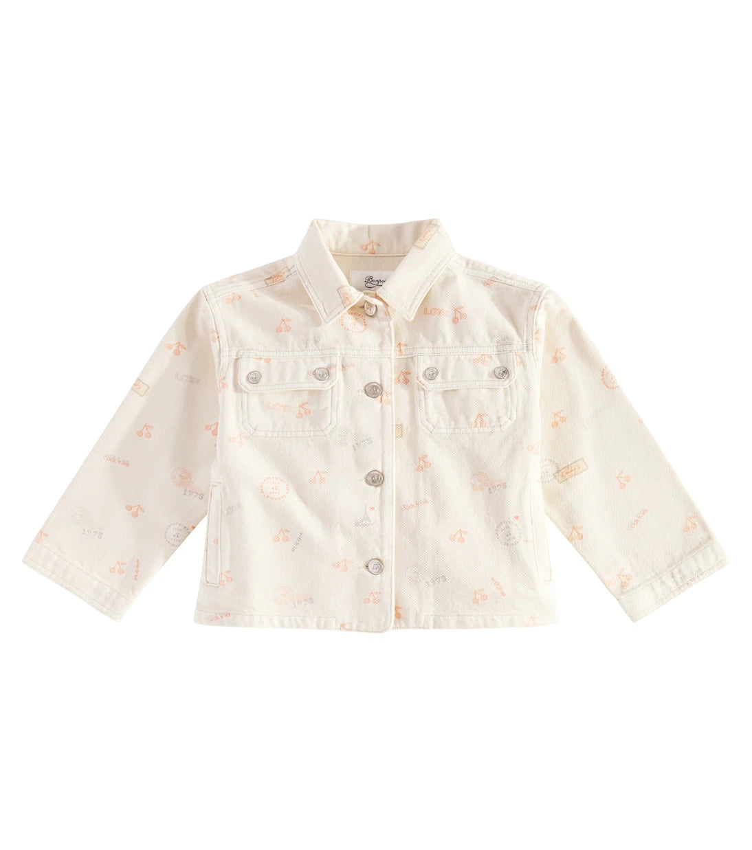 Bonpoint - Gillie printed denim jacket