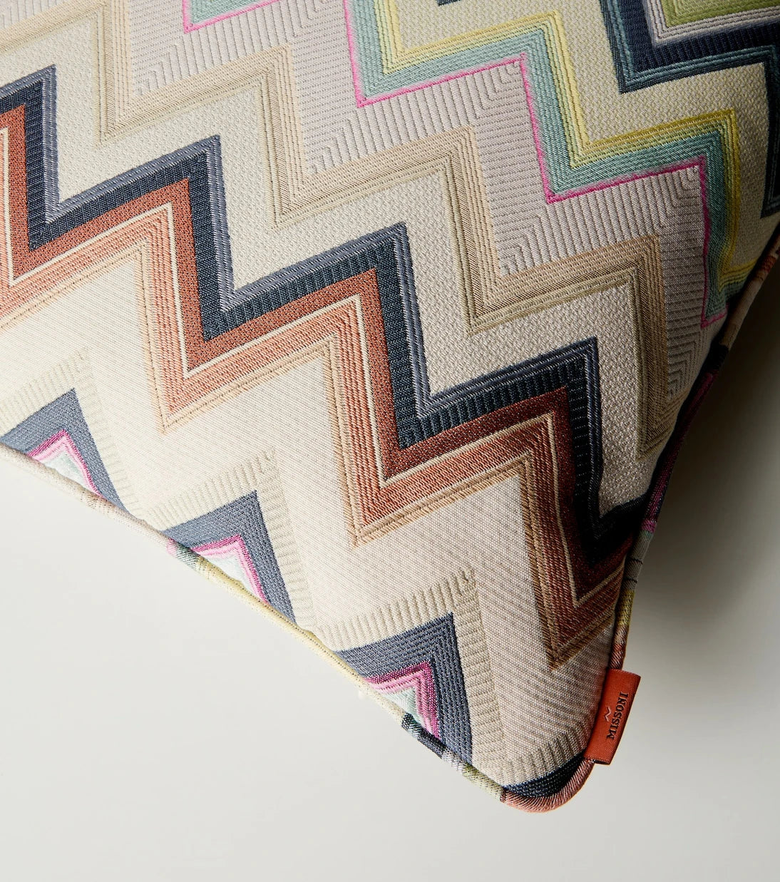 Missoni - Agadir Zigzag cotton-blend cushion