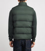 Fred Perry Green Padded Logo GIlet