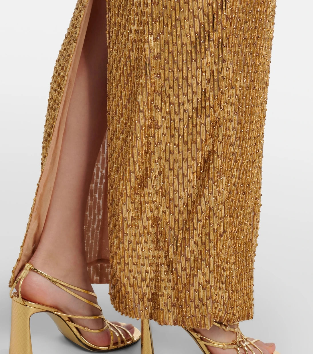 Rachel Gilbert - Rosalie embellished bustier gown