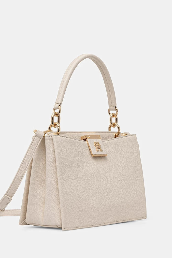 Tommy Hilfiger suni deri kadın crossbody çanta