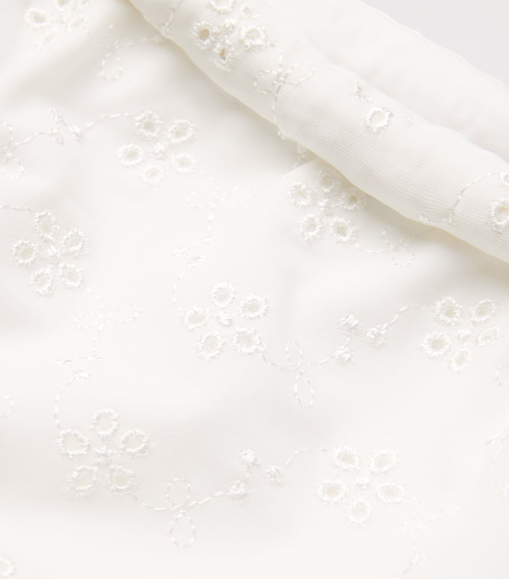 Faithfull the Brand White Broderie Anglaise Andez Bikini Bottoms