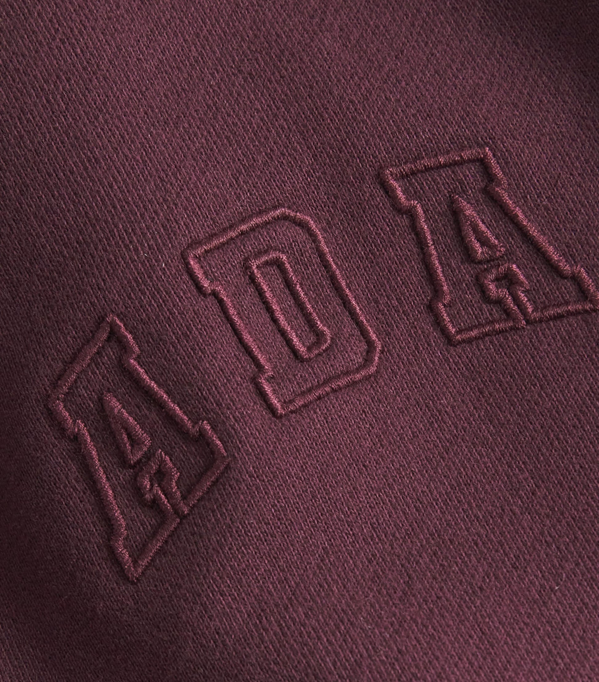 Burgundy Organic Cotton Sweatpants