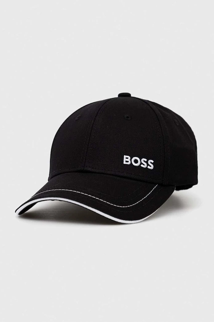 Памучна шапка с козирка BOSS GREEN Cap-1