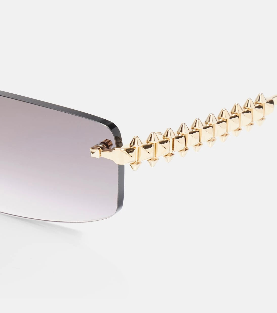 مجموعة نظارات كارتييه - نظارة شمسية مستطيلة Clash De Cartier