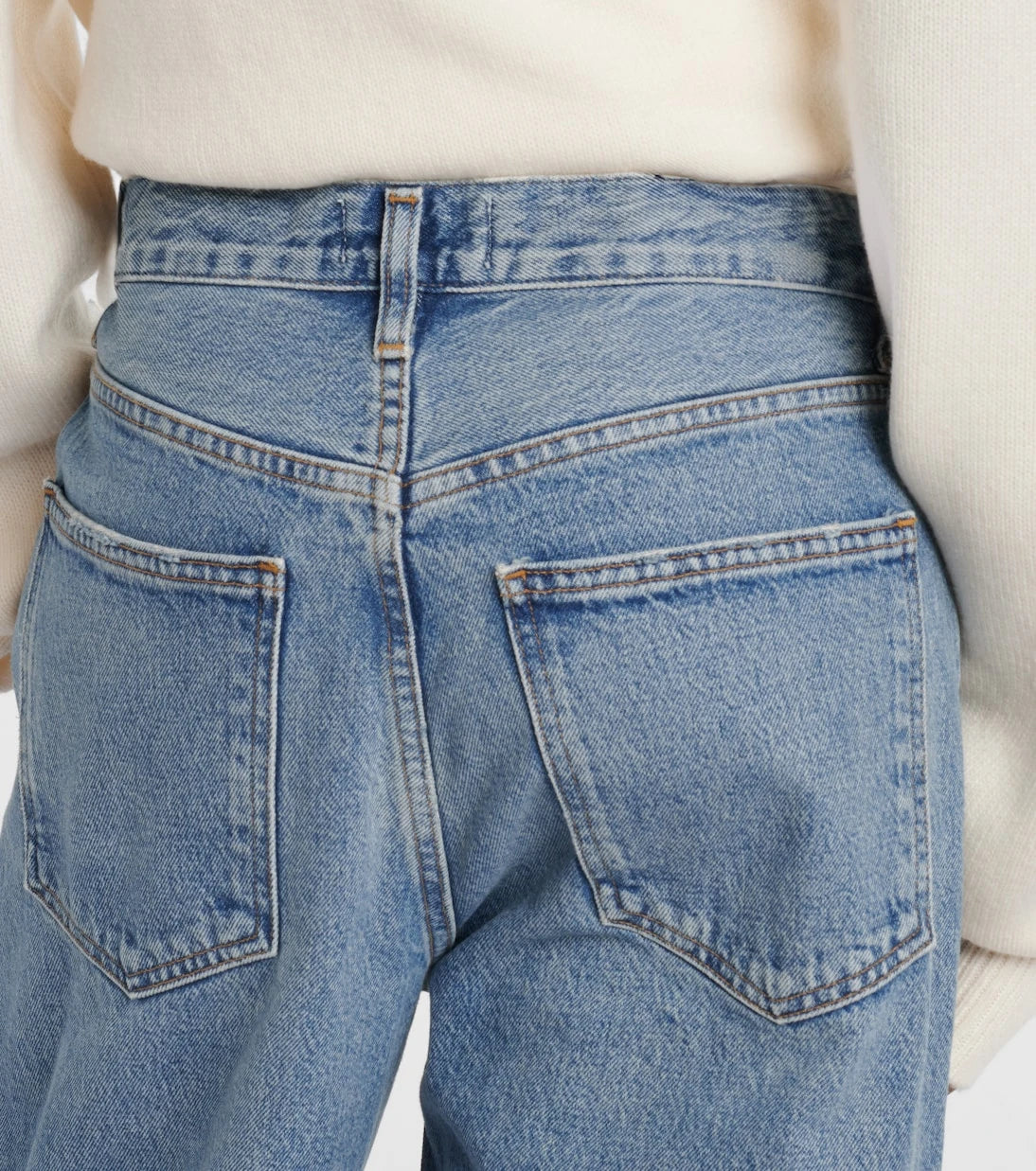 Agolde - Henson mid-rise wide-leg jeans