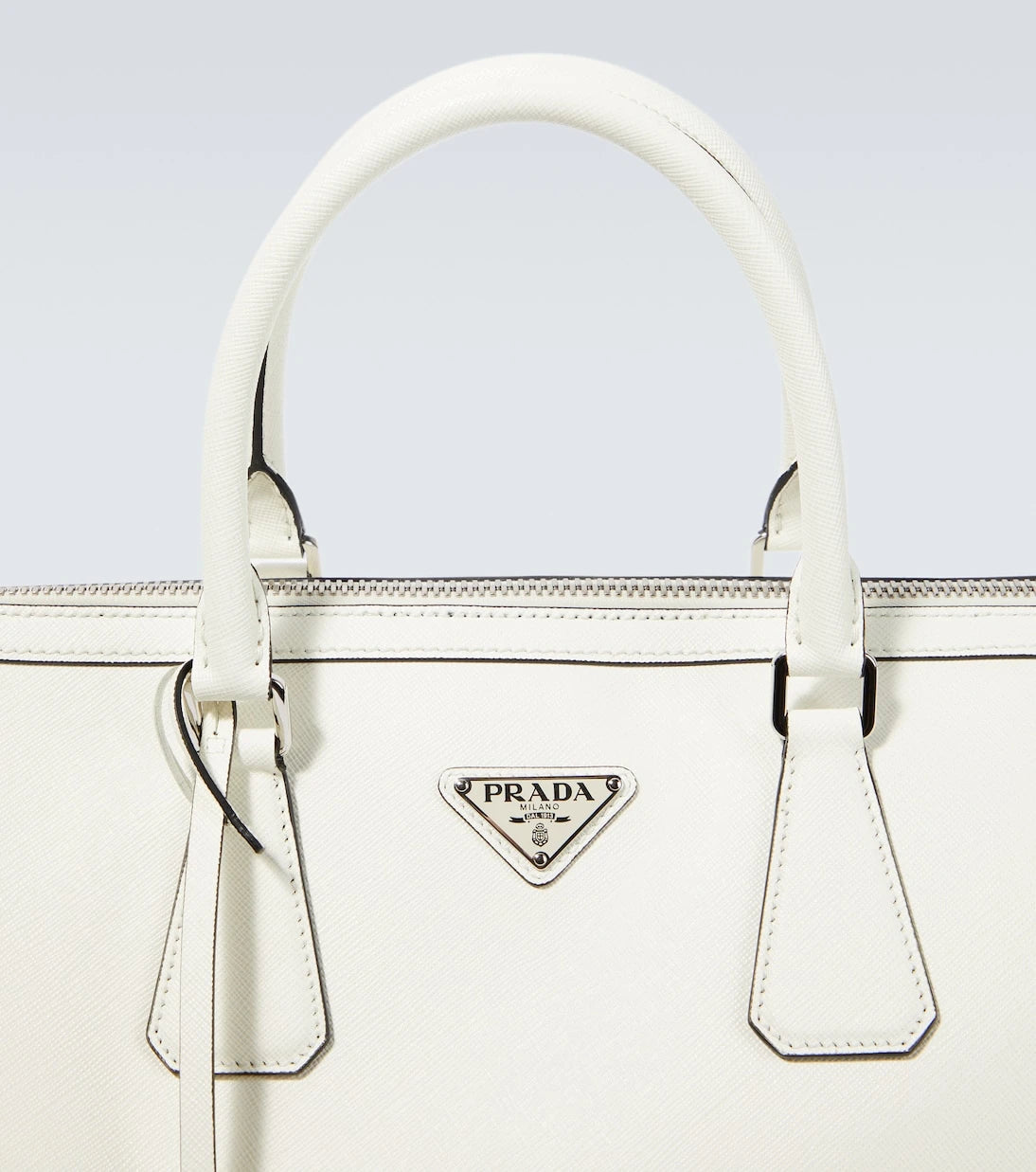 Prada - Leather duffel bag