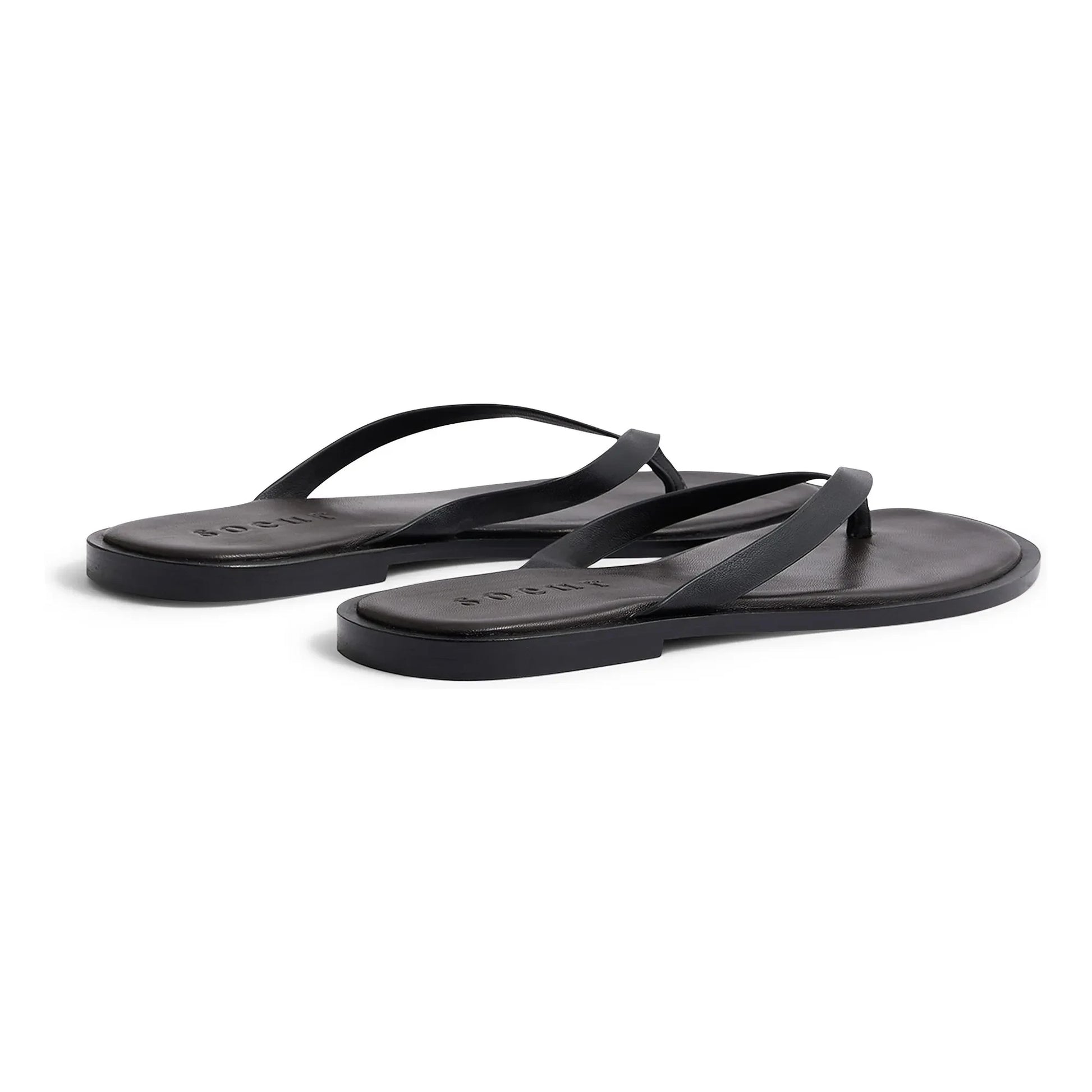 Soeur - Haiku Leather Sandals | Black