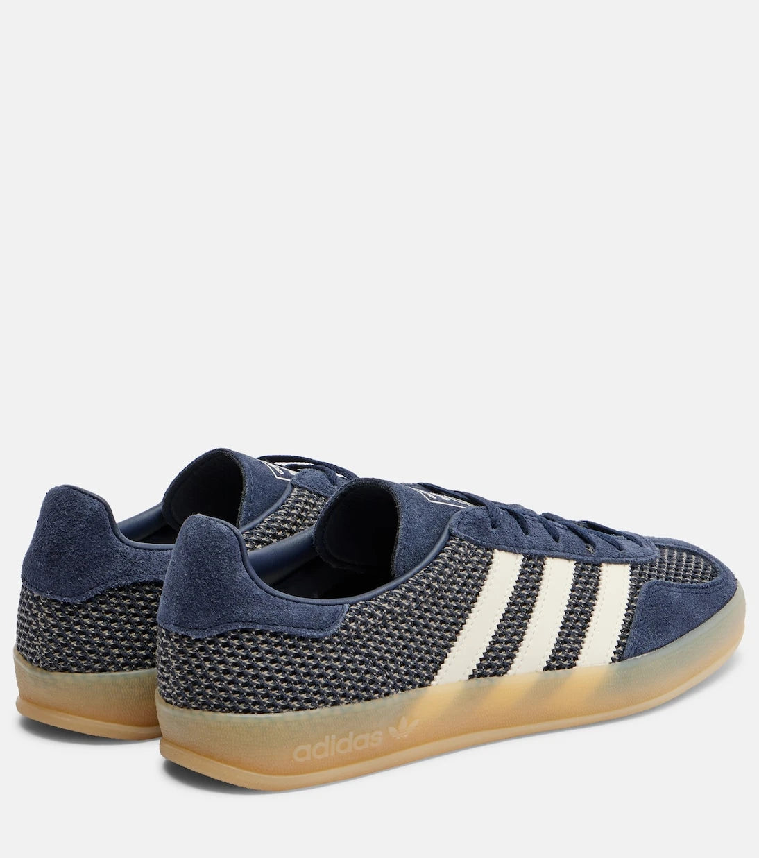 Adidas - Gazelle Indoor suede-trimmed sneakers
