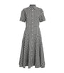 Polo Ralph Lauren Multi Cotton Check Midi Shirt Dress