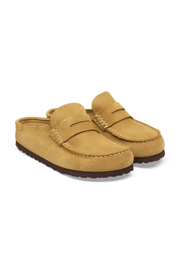 Birkenstock Süet Kloş Terlik Naples Wrapped Suede Leather