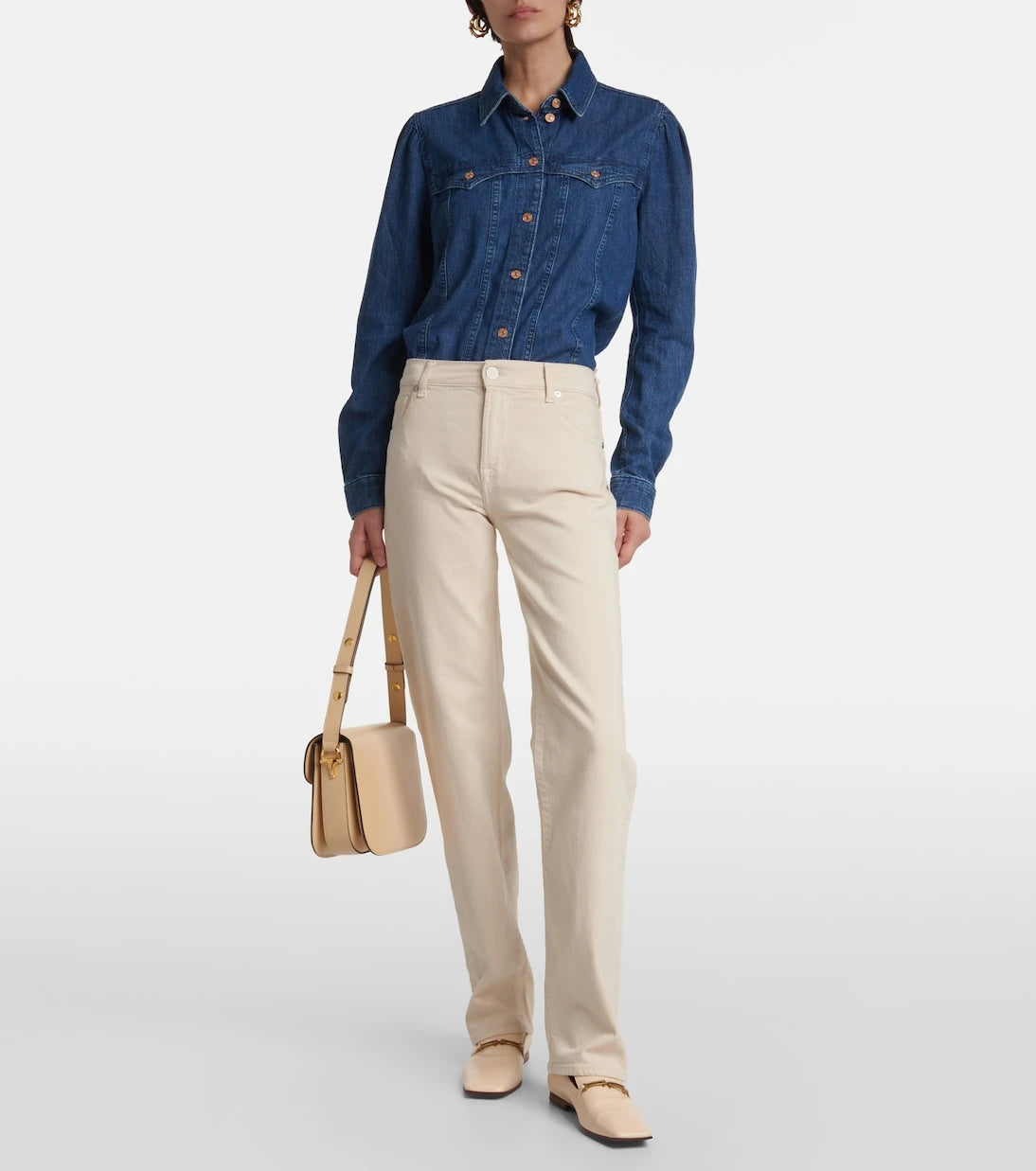7 For All Mankind - Ellie mid-rise straight jeans