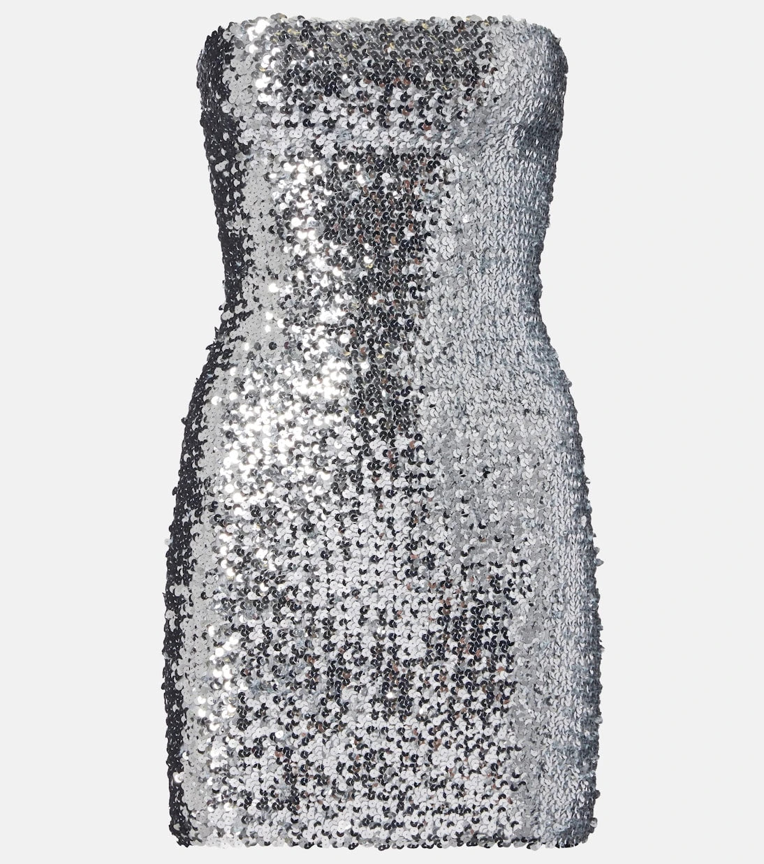 Gucci - Sequined strapless minidress