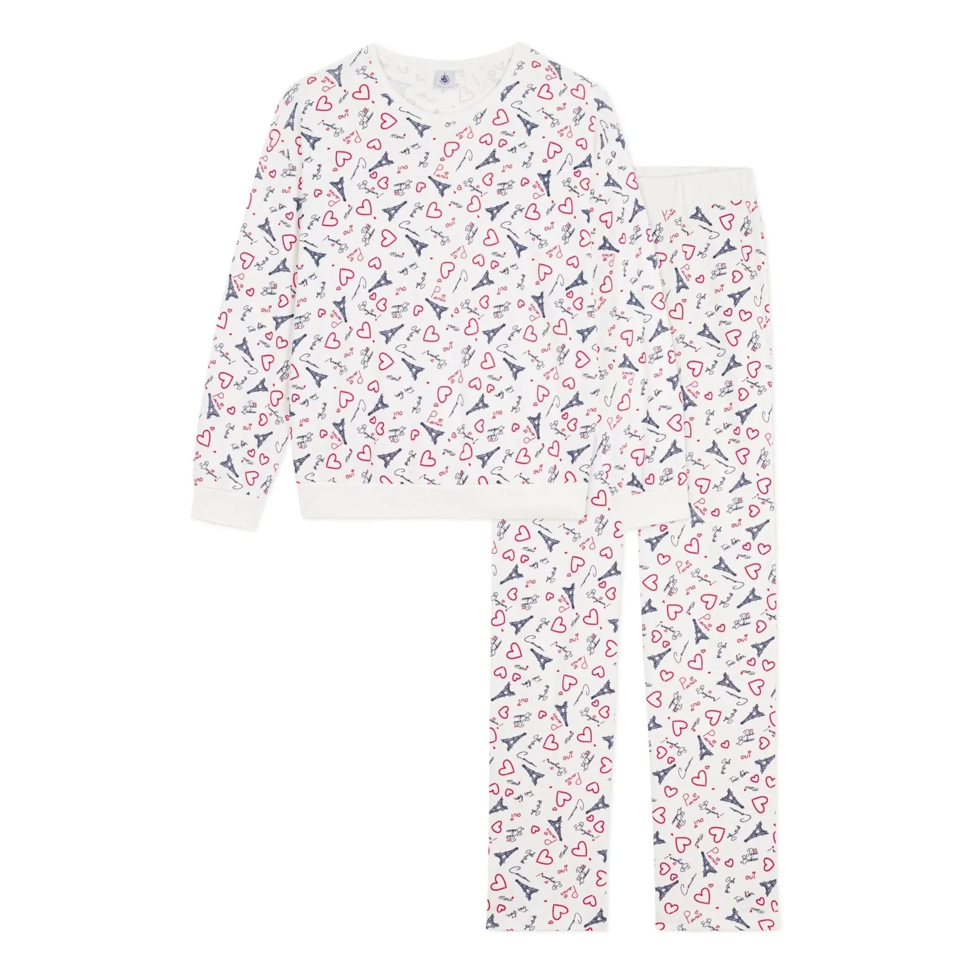 Petit Bateau - Pyjamas Paris | White