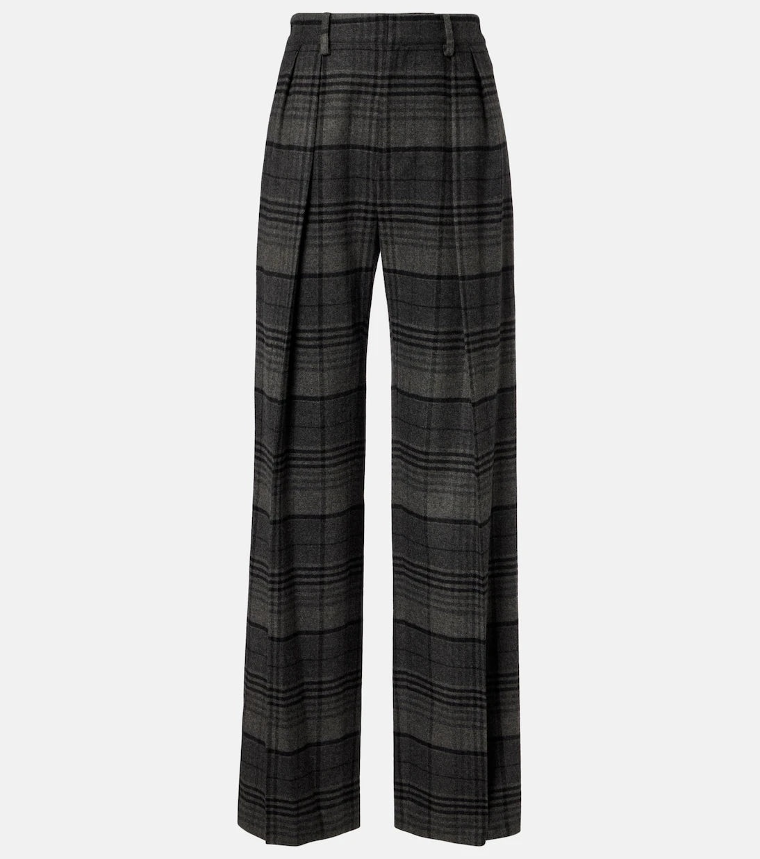 Ralph Lauren Collection - Jody checked wool wide-leg pants