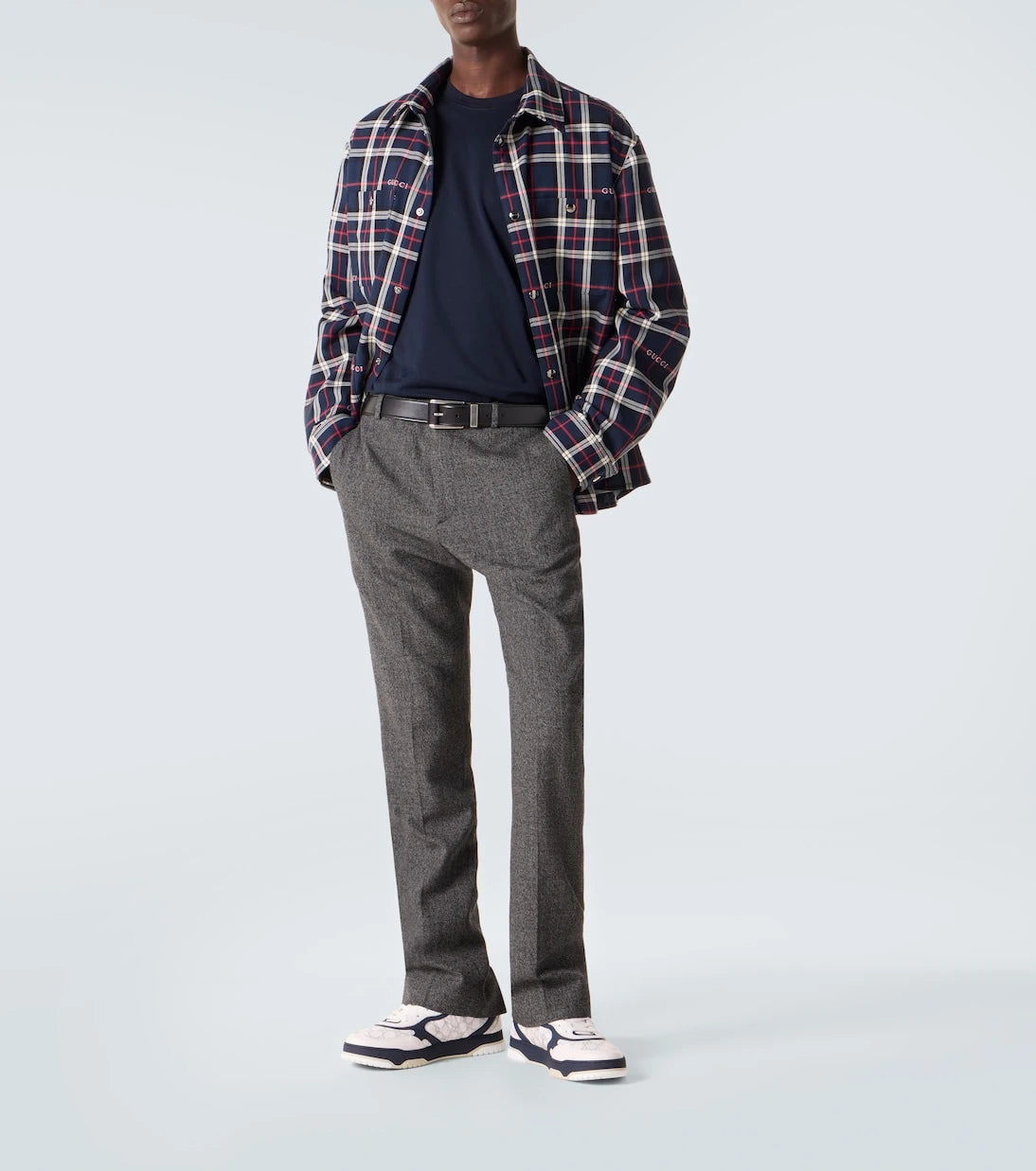 Gucci - Gucci Re-Web leather sneakers