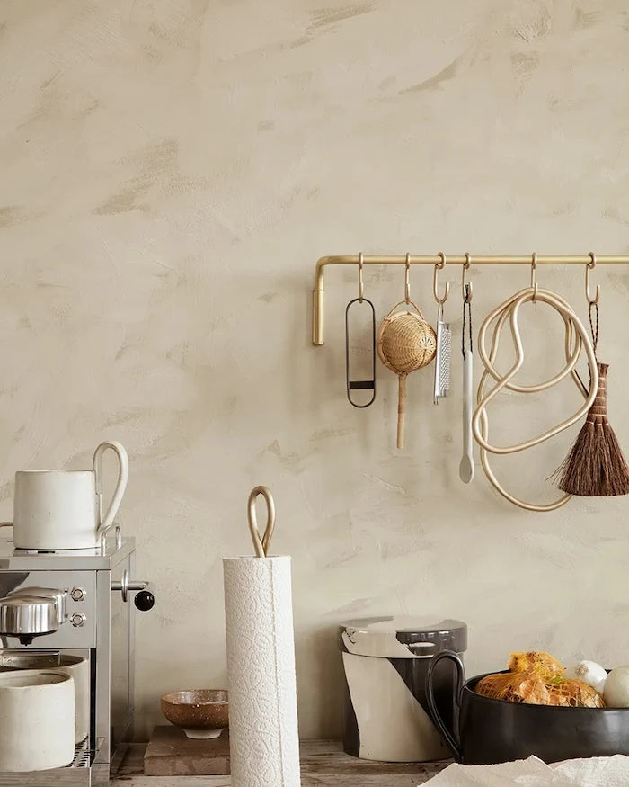 Закачалка за стена ferm LIVING Kitchen Rod 55 cm