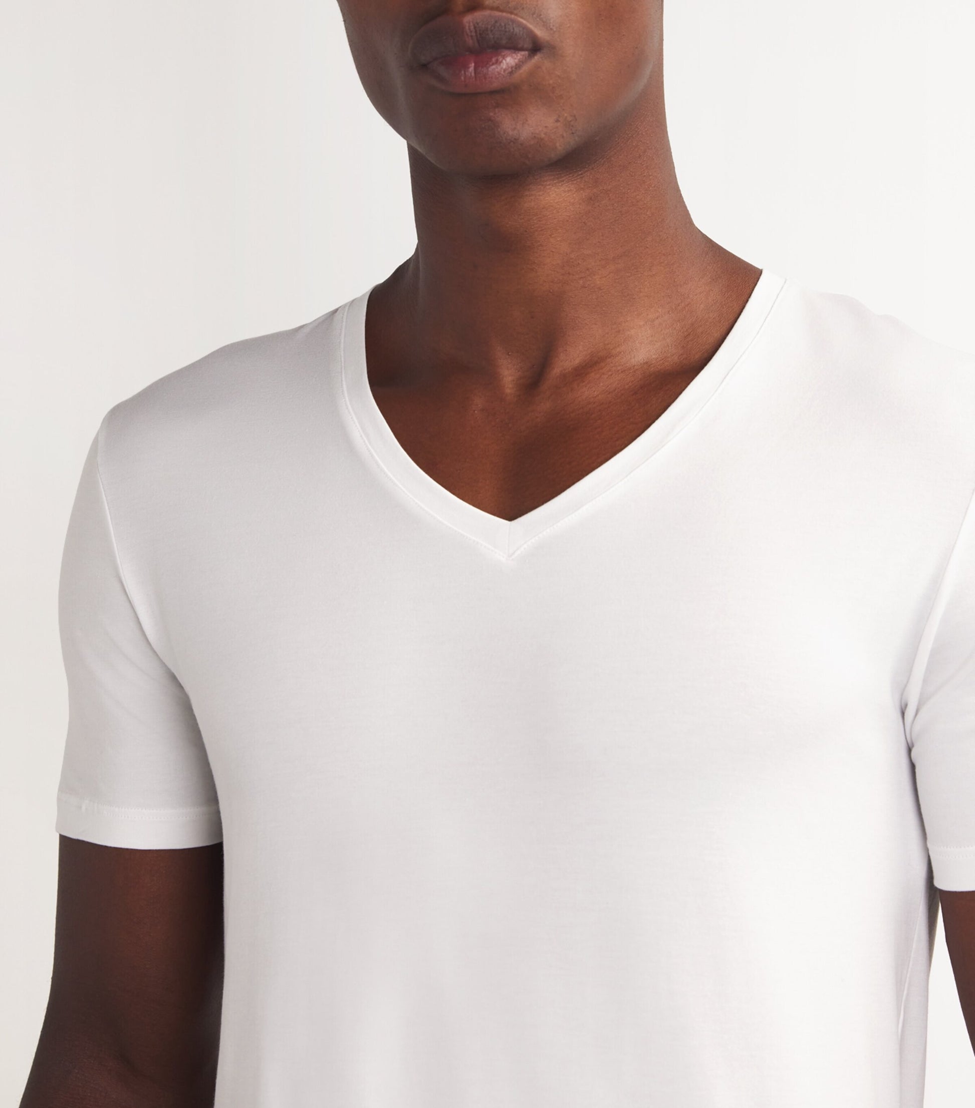 Cotton Superior V-Neck T-Shirt