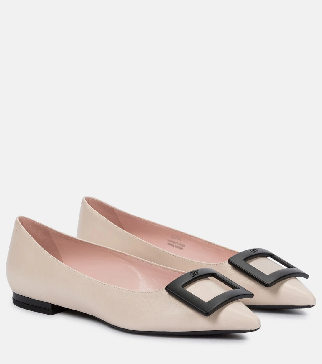 Roger Vivier - Gommettine leather ballet flats